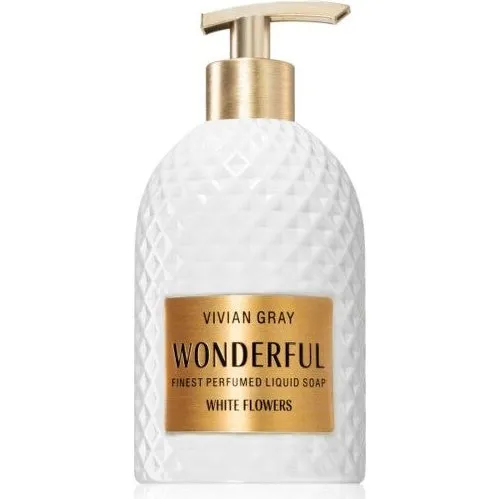 Vivian gray Wonderful White Flowers Flydende sæbe - 500ml