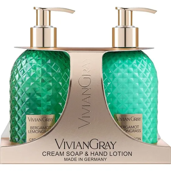 Vivian Gray Bergamot & Citrongræs Håndsæt med Sæbe og Lotion