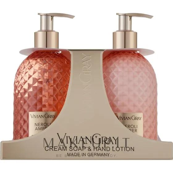 Vivian Gray Gemma Neroli & Ambra Sæt: Sæbe & Lotion 2x300 ml