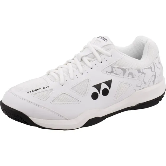 Yonex Strider Ray Badmintonsko - White/Black - Størrelse 44
