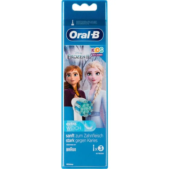 Oral-B Kids Frozen II børstehoveder til eltandbørste (3 stk.)
