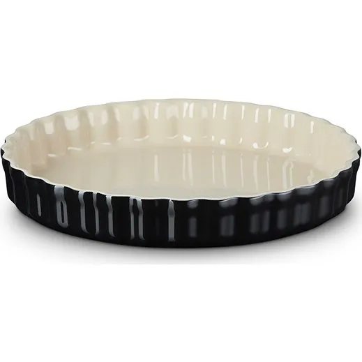 Le Creuset Tærtefad 28 cm Volcanic (Stoneware Heritage)
