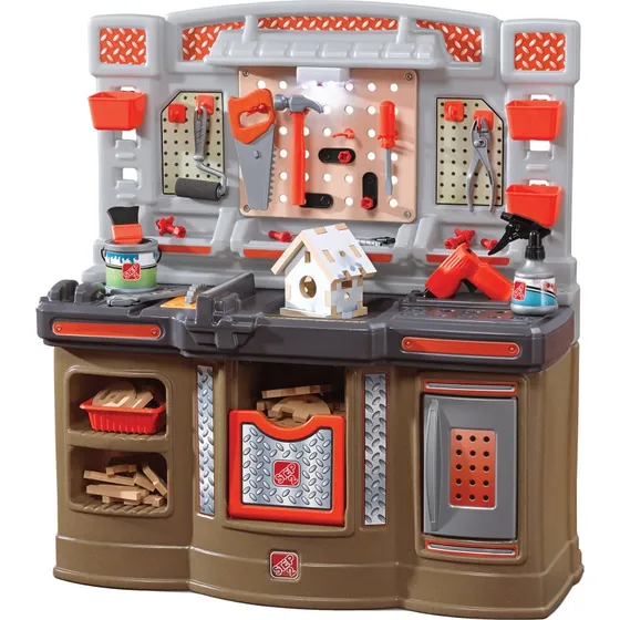 Step2 Big Builders Pro Workshop – legetøjsværksted med værktøj