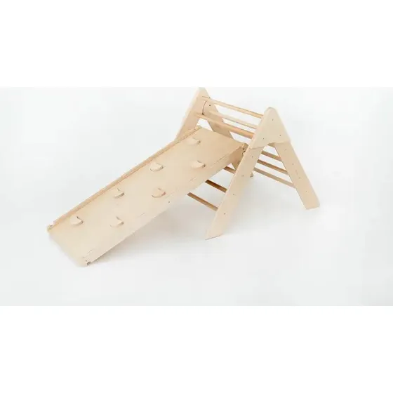 Hemmingsen Kids Anthon 2-i-1 klatrestativ, natur