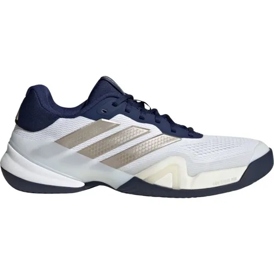 Adidas Barricade 14 Clay - Cloud White/Cyber Metallic/Dark Blue