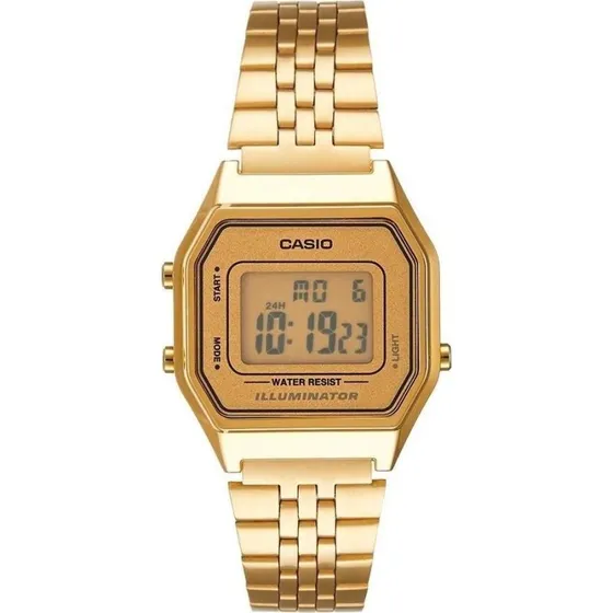 Casio A168WG-9W Digitalt Armbåndsur i Guld