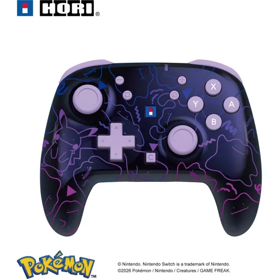 HORI Wireless HORIPAD Turbo (Ditto) Controller - Purple - Nintendo Switch 2