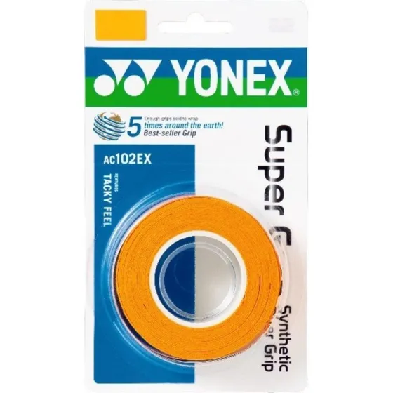 Yonex Wet Super Grap 3-pak - Orange