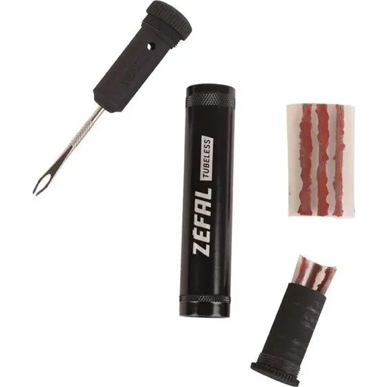 ZEFAL Tubeless Repair Kit 22x110 mm – sort, med holder