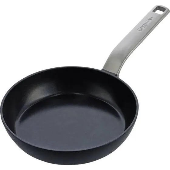GreenPan Evolution Gryde/Stegepande - 20 cm - Sort