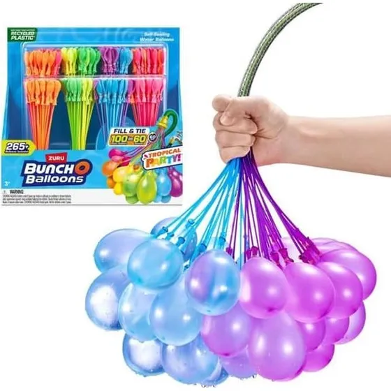 ZURU Bunch O Balloons Tropisk fest - 265 stk. vandballoner