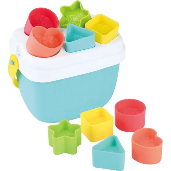 Playgo Match-a-Shape Sorteringsspand med 12 dele