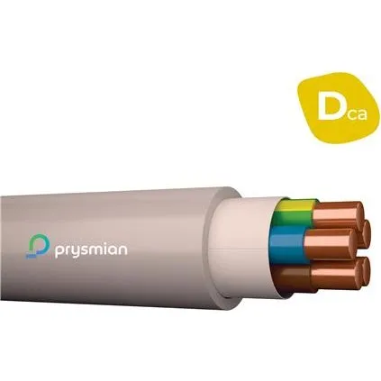 Slim Line D 5G1,5mm2 Installationskabel, CPR Dca, 100m