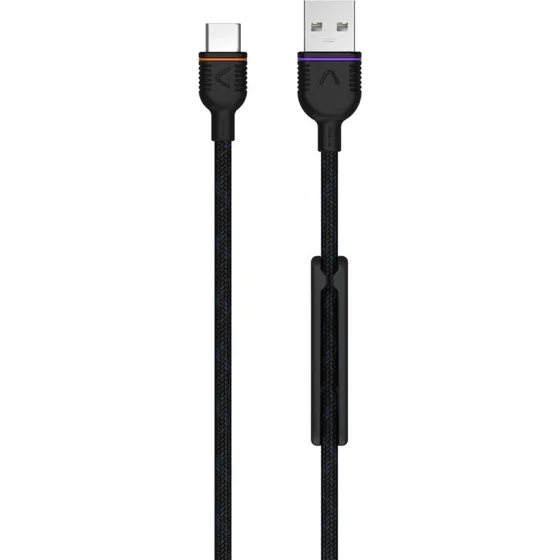 UNISYNK Cable G2 USB-A til USB-C 1,2 m – Sort