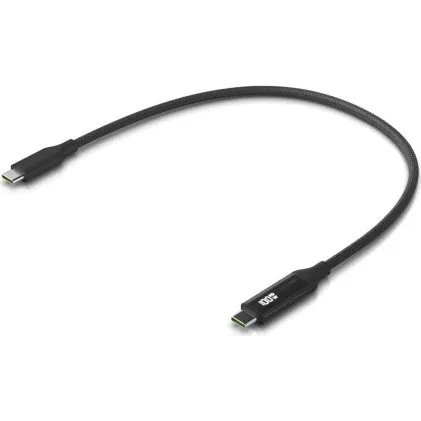 Ubiquiti UACC-Cable-USB-100W-1M-BK USB‑C 100W 1 m sort/grå