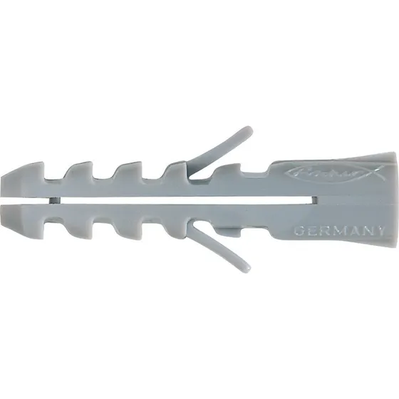 Fischer S 6 dybel, Ø6 mm, til skruer Ø4-5 mm, 80 stk