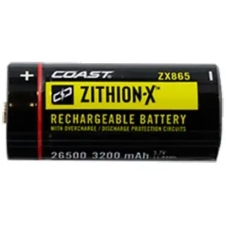 Coast ZX865 Zithion-X genopladeligt batteri til PS500R, G55R, G56R