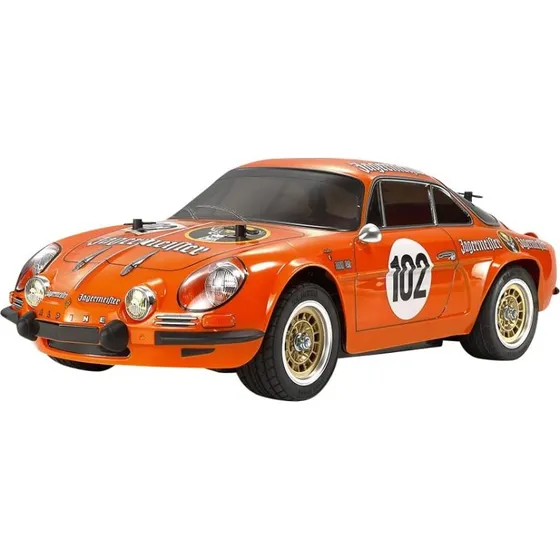 Tamiya 1/10 Renault Alpine A110 Jäger M-06 byggekit (orange)