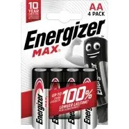 Energizer Max AA Batterier - 4-pak