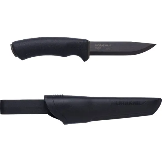 Morakniv Bushcraft Blackblade (C) Carbonstål 4.3"