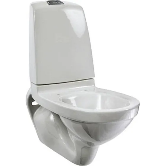Gustavsberg Nautic 1522L væghængt toilet med udvendig cisterne