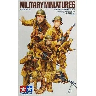 Tamiya 1/35 WWII Fransk Infanteri (6 figurer)