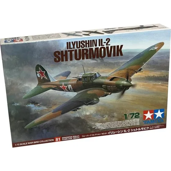 Tamiya 1/72 Ilyushin Il-2 Shturmovik plastmodel