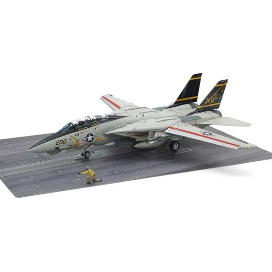 TAMIYA 1/48 Grumman F-14A Tomcat (Late Model) Launch Set
