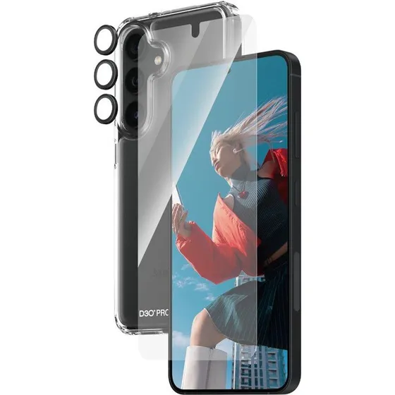 PanzerGlass 3-i-1 Beskyttelsessæt til Samsung Galaxy S24