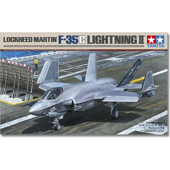Tamiya 1/48 Masterpiece F-35C Lightning II byggesæt