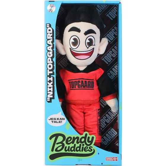Bendy Buddies Niki Topgaard - Bevægelig figur