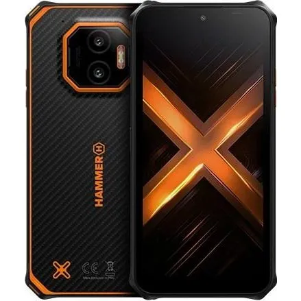 HAMMER Energy X2 5G 8/256 GB - Sort/Orange