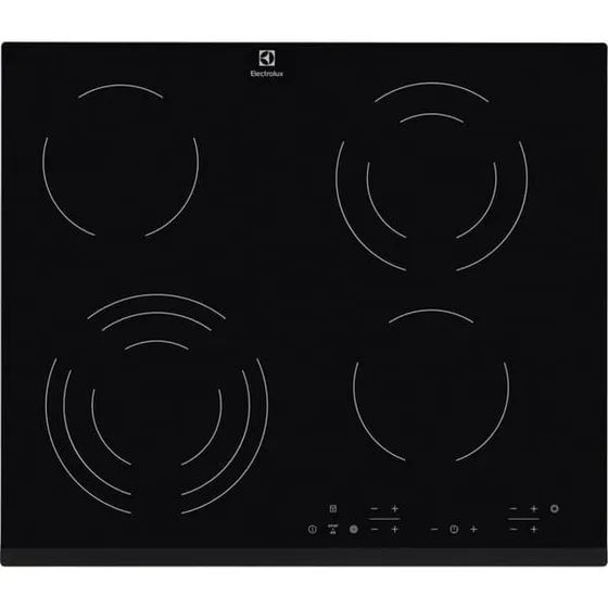 Electrolux EHF 6343FOK Keramisk kogeplade, sort, 60 cm