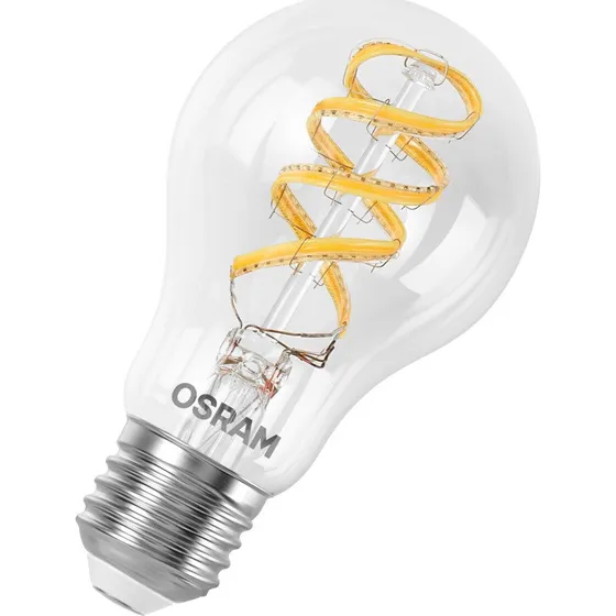 Osram Smart+ Wifi E27 Pære, 2700K, 4,8W, Farvet + Hvid