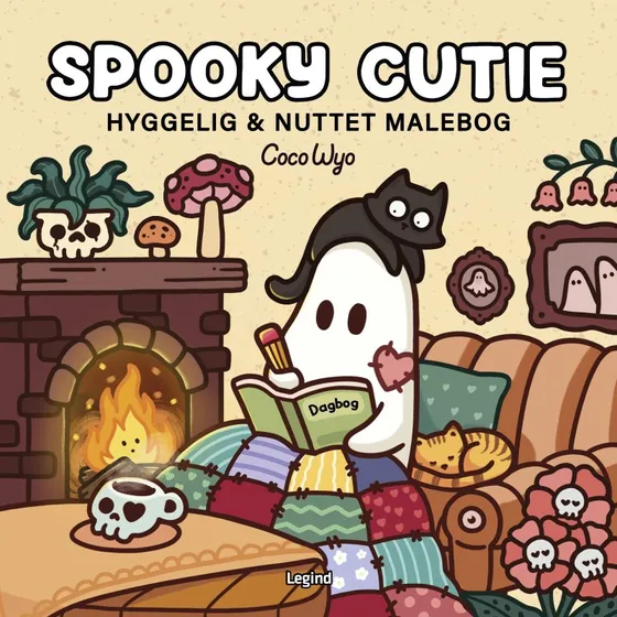 Coco Wyo Spooky Cutie - Cozy Coloring Malebog