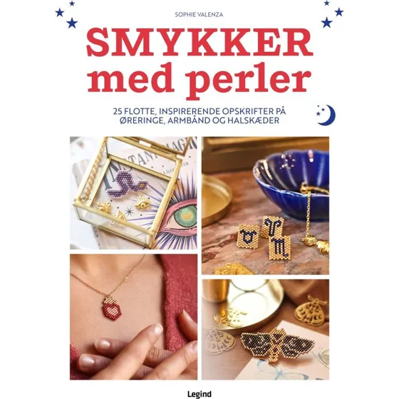 Sophie Valenza: Smykker med perler - Hardcover bog