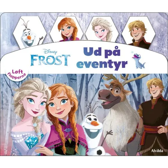 Disney Frost - Ud På Eventyr - Flapbog af Alvilda