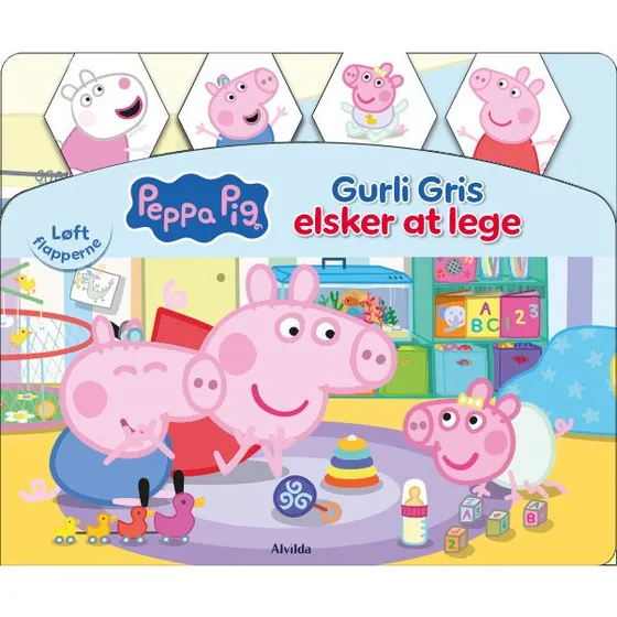 Peppa Pig - Gurli Gris Elsker At Lege - Flapbog (26 sider)