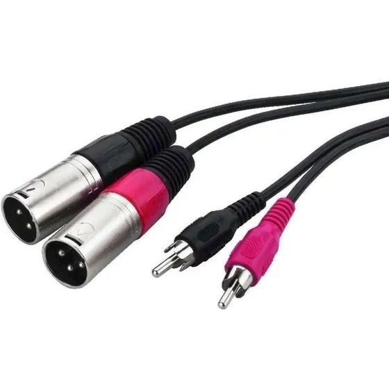 MCA XLR-phono-kabel 1 m (MCA-127P)
