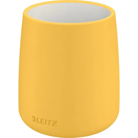 Leitz Penneholder Cosy gul keramisk Ø85×H108 mm