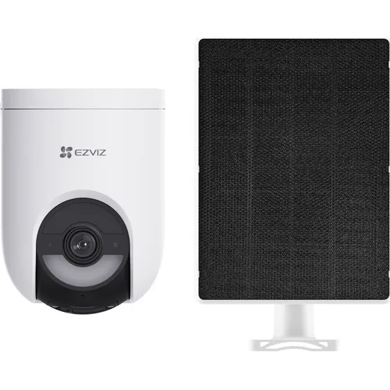Ezviz HB8 Lite 4G Overvågningskamera med Solpanel - Hvid