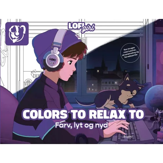 Colors To Relax To - Lofi Girl Malebog til voksne