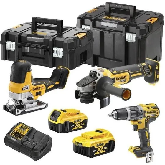 DeWALT DCK329P2T-QW 18V Maskinsæt med 8 dele