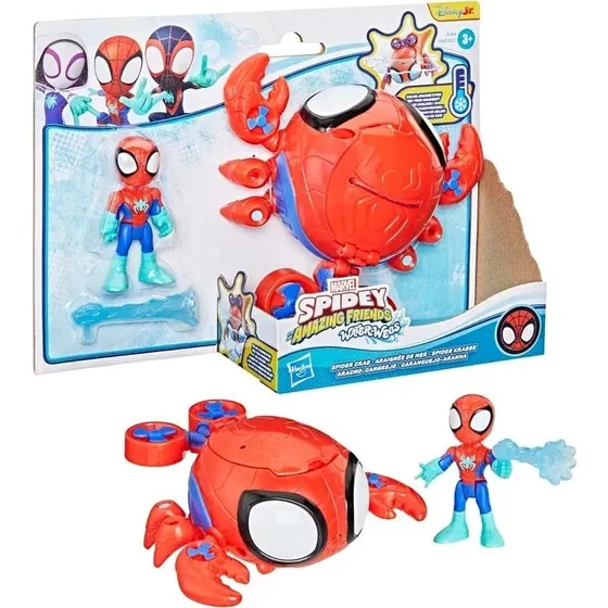Marvel Spidey Water-Webs Spider Crab med 7,6 cm figur