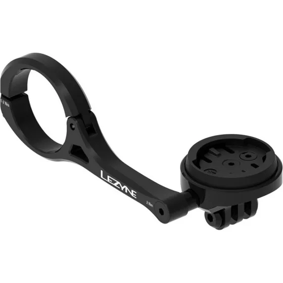 Lezyne Forward Mount til Garmin/Wahoo med GoPro-adapter