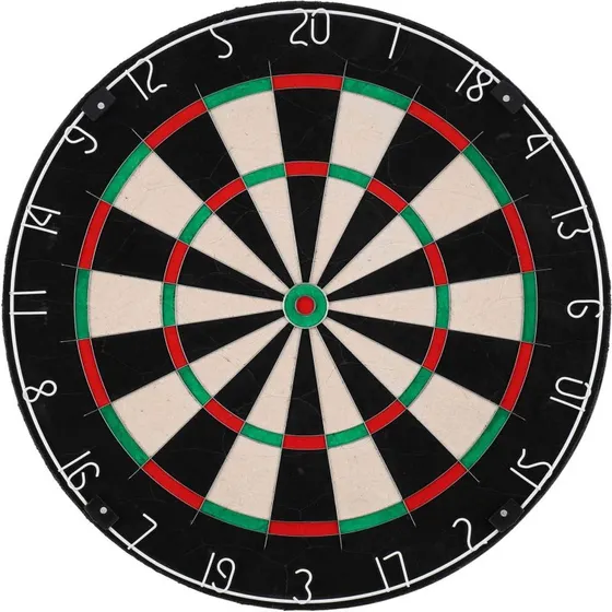 Atom Dartskive i officiel størrelse – 45x45 cm i afrikansk sisal