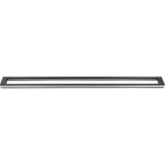 Unidrain HighLine Colour ramme, 900 mm, 10 mm, børstet sort