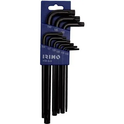 Irimo Torx Nøglesæt T10-T50 - 9 dele