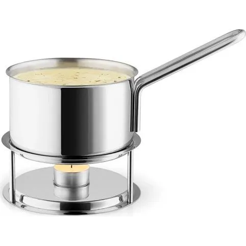 Eva Trio saucevarmersæt stål 1,1 L