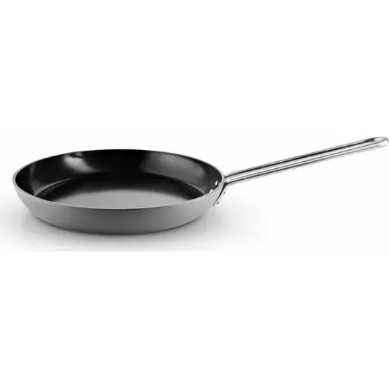 Eva Trio White Line stegepande Ø24 cm – keramisk, ovnfast